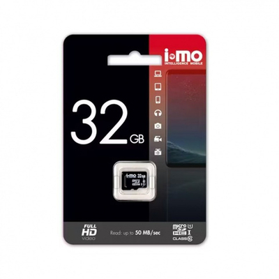 Карта памяти IMO 32GB MicroSDHC UHS-I без адаптера