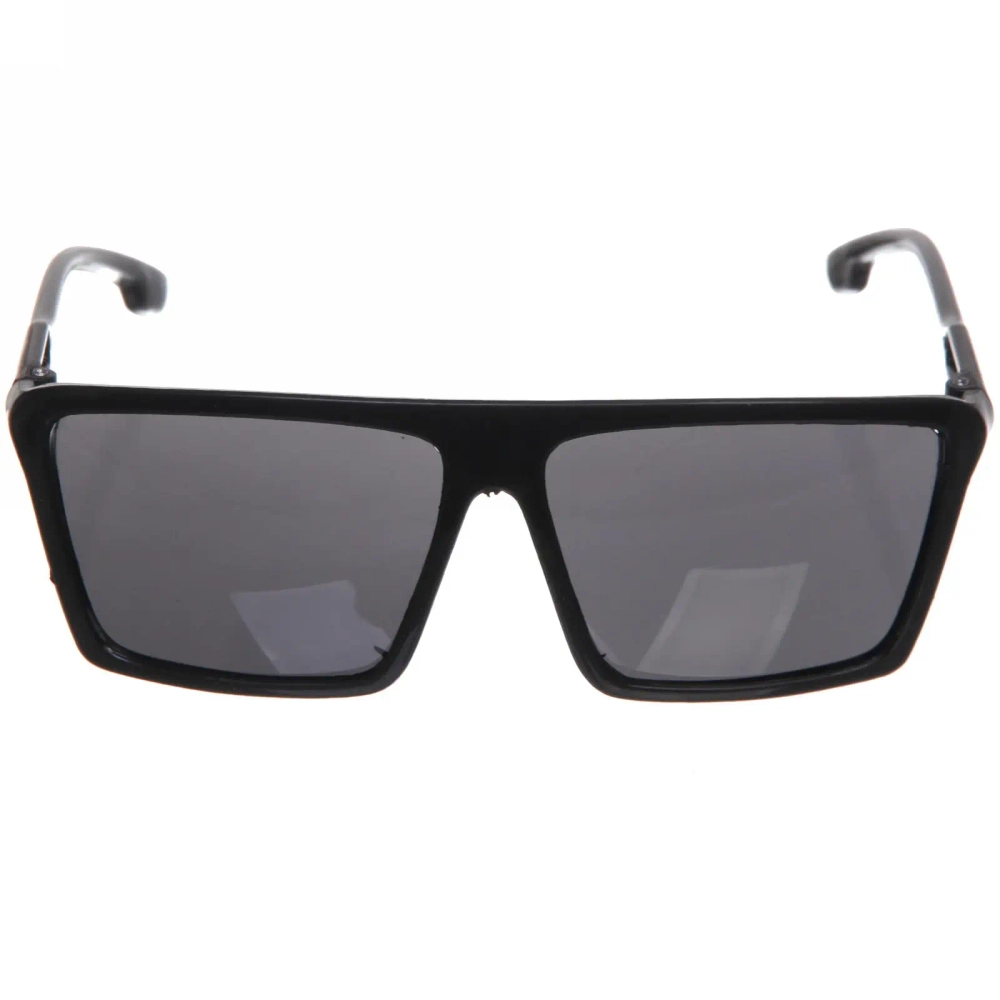 Очки солнцезащитные детские «Мода», однотонные, глянцевые, форма прямоугольная, микс 6 цветов