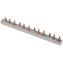Шина соединительная ЭРА NO-224-618 PIN штырь 3Р 63А 22 см 12 модулей