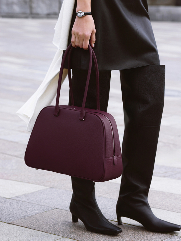 Сумка TREVI цвета баклажан