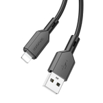 Кабель USB - Lightning BOROFONE BX70 (черный) 1м