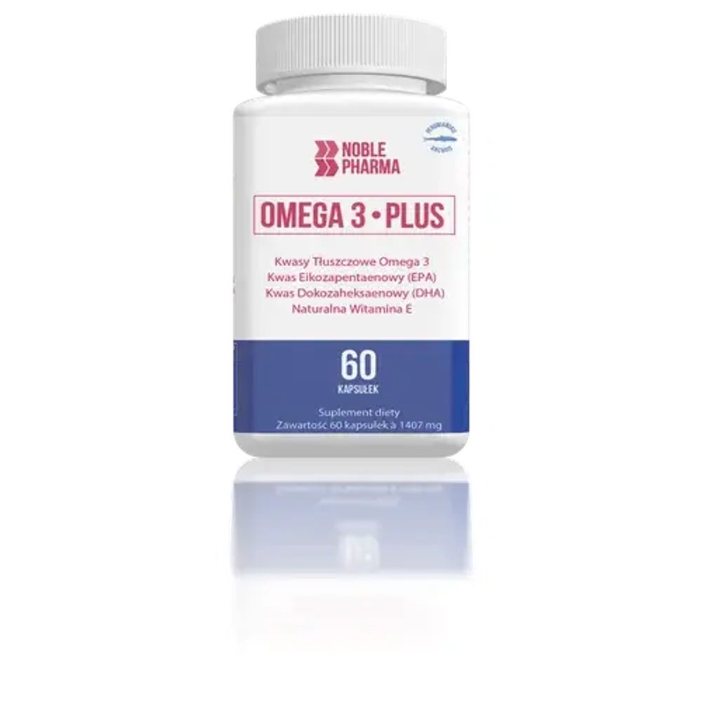 NoblePharma Omega 3 Plus - 60 капсул