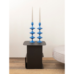 Подсвечник vivlend, 38 см, синий