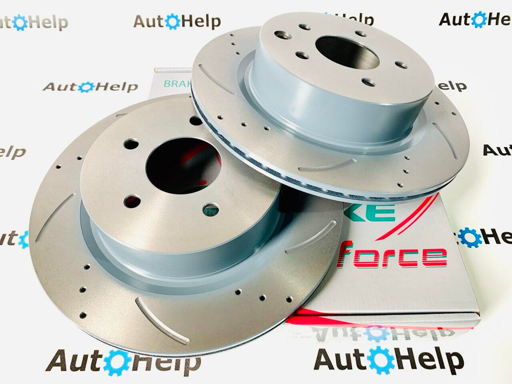 Диск тормозной перфорированный G-Brake GFR-20677L задний левый 308mm