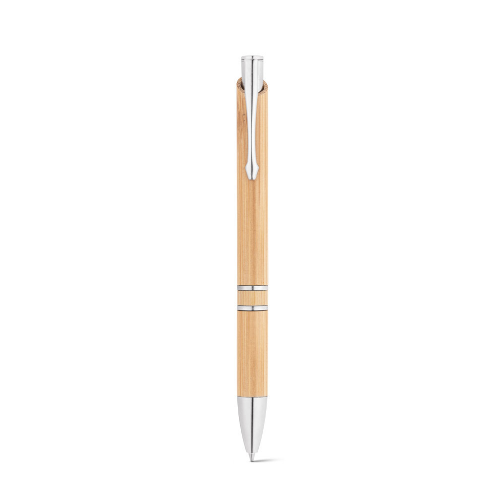 BETA BAMBOO. Шариковая ручка из бамбука с зажимом