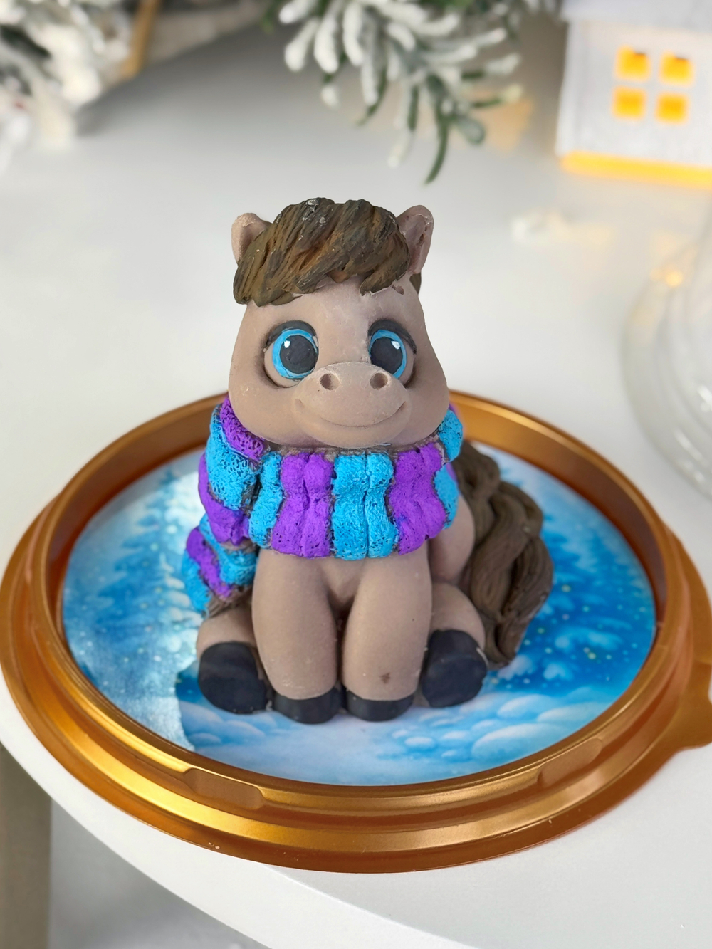 Символ года под куполом "Тёплый Талисман" - Новый год