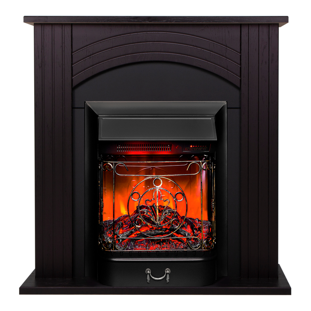 Каминокомплект Real Flame Hanna DN с очагом Majestic Lux Black RC