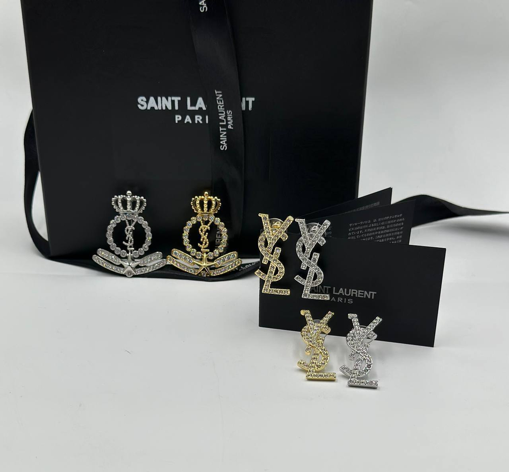 Брошь Yves Saint Laurent