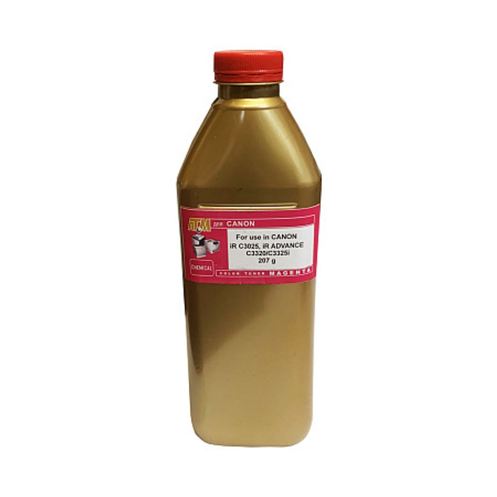 Тонер для CANON iR C3025, iR ADVANCE C3320/C3325i (207гр, пурпурный, Chemical ) Gold ATM