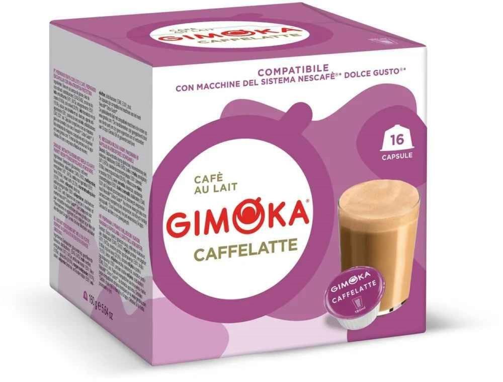 Кофе в капсулах Dolce Gusto Gimoka Caffelatte 16 шт