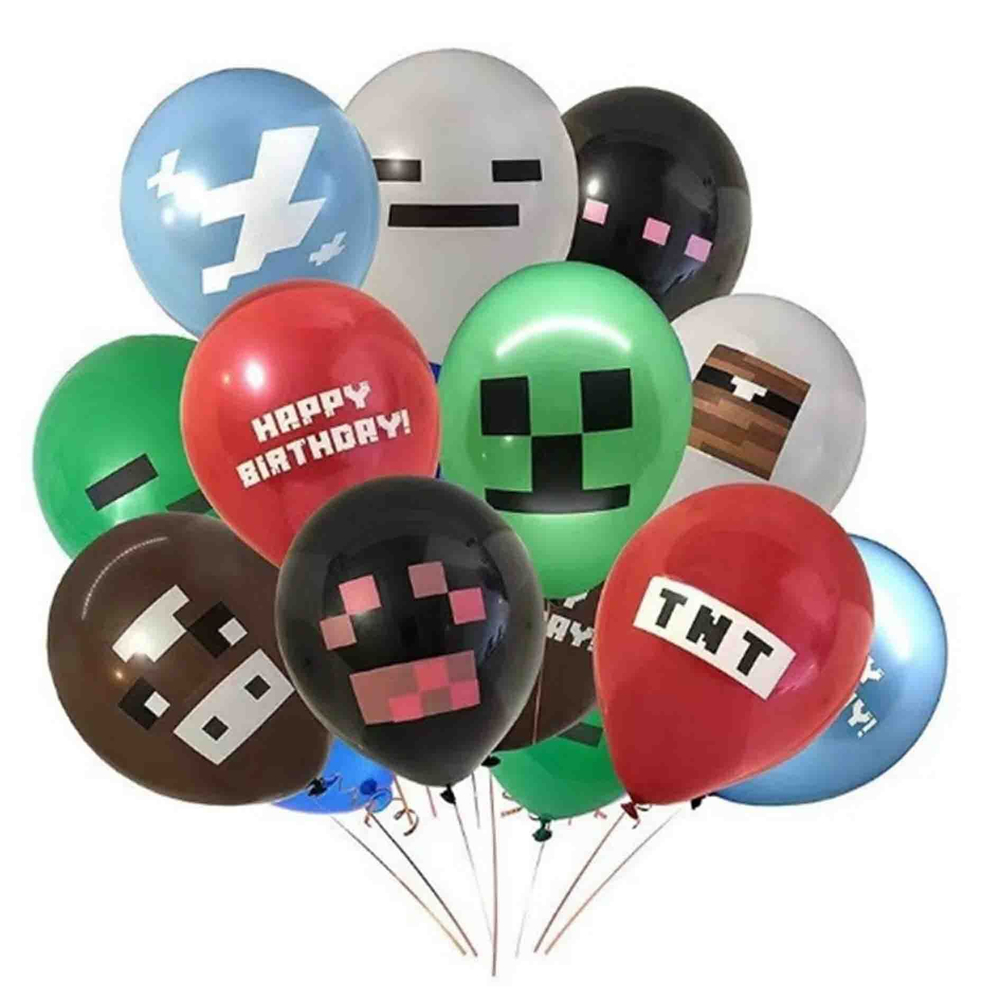 Набор воздушных шаров Minecraft