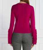 Хлопковый свитер Pinko - фуксия(101991 A189)