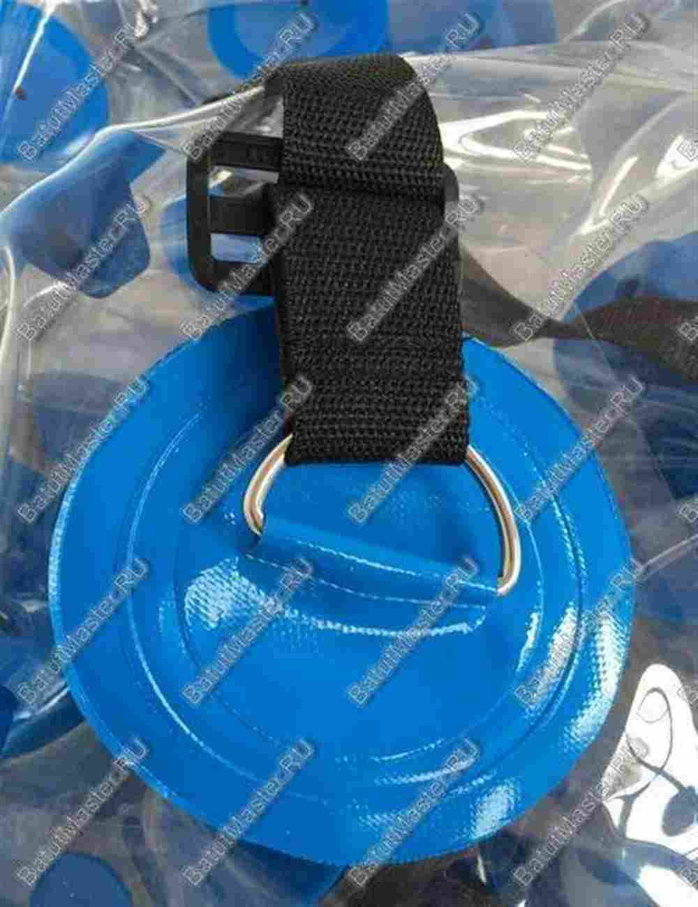 Бампербол ТПУ, диаметр 1,8 м, с красными держателями