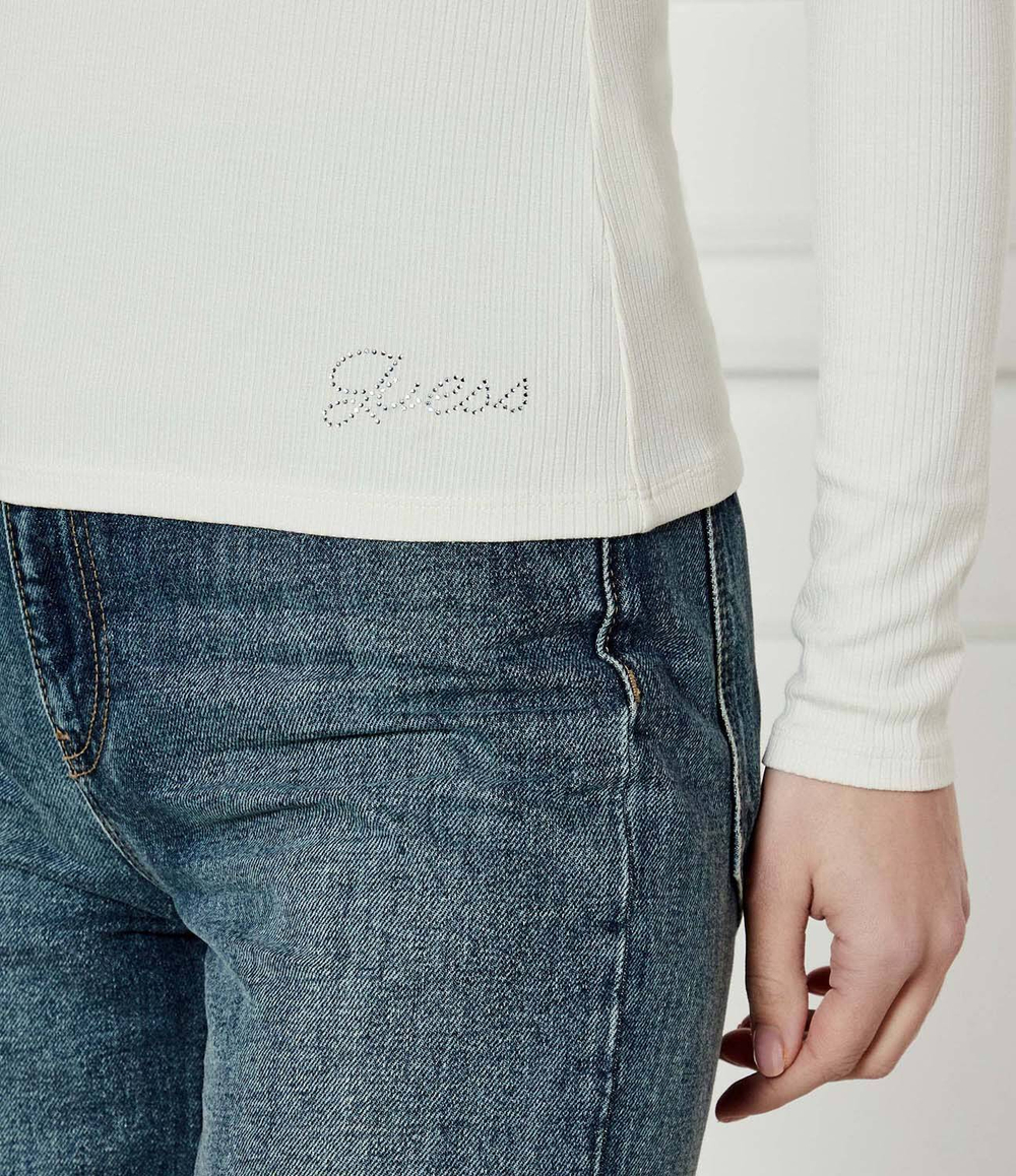 Блузка KYLA GUESS - экрю(W4BP51 KBCO2)