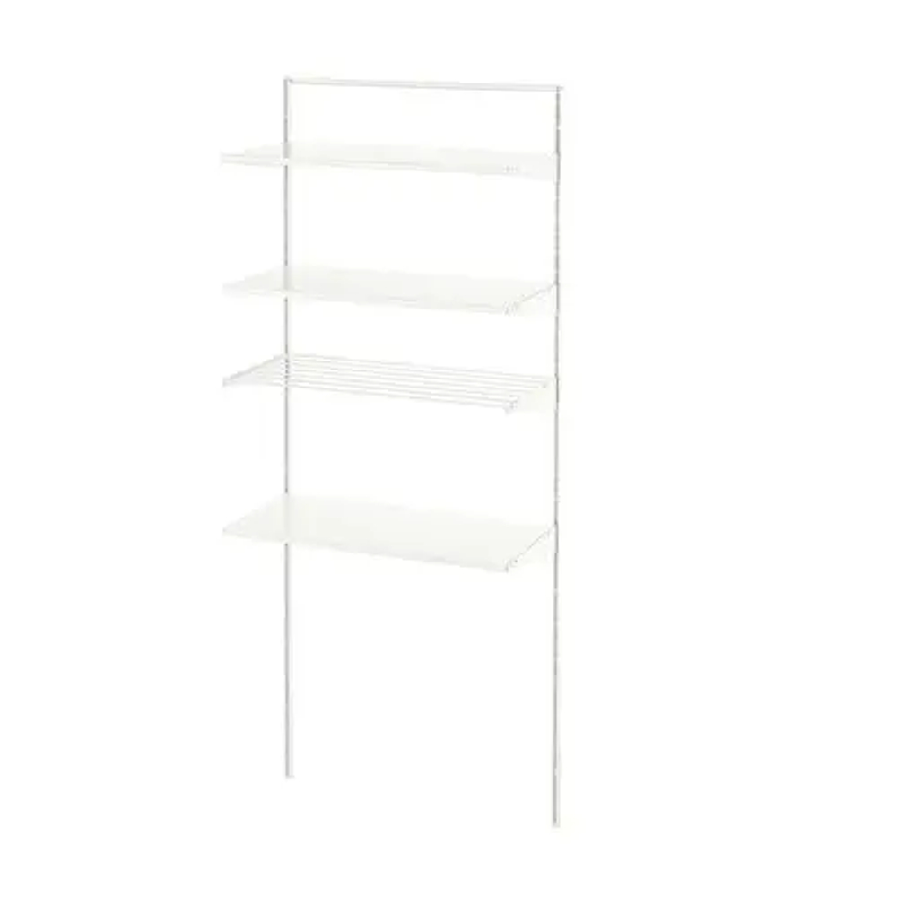 Стеллаж - BOAXEL IKEA/БОАКСЕЛЬ ИКЕА, 40х82х200 см, белый