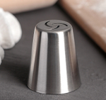 Насадка для кондитерского мешка d=3,7 см «Тюльпан 3 лепестка», нержавеющая сталь