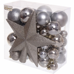 Набор украшений SHINE «Fantasy» (51 шт.), light champagne/silver