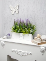 Искусственные цветы для декора в кашпо