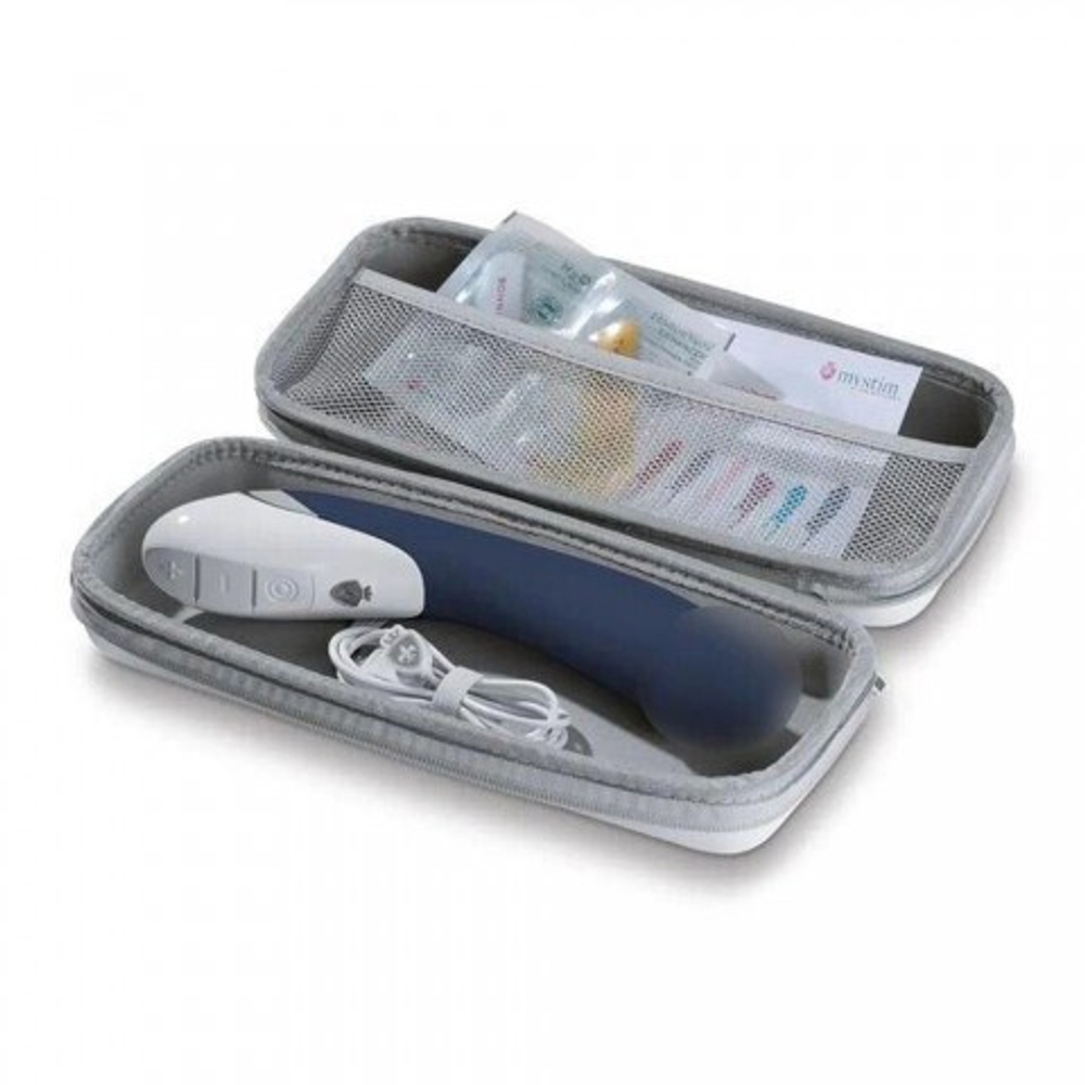 Вибратор Mystim Terrific Truman темно-синий