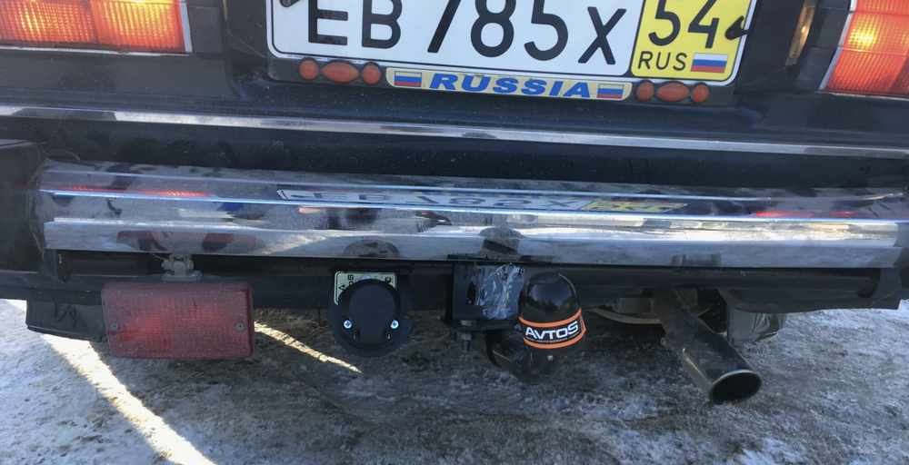 Фаркоп для ВАЗ 2101, 2103, 2106 1970-2006 Тип шара: A. Нагрузки: 800/50 кг, VAZ-36