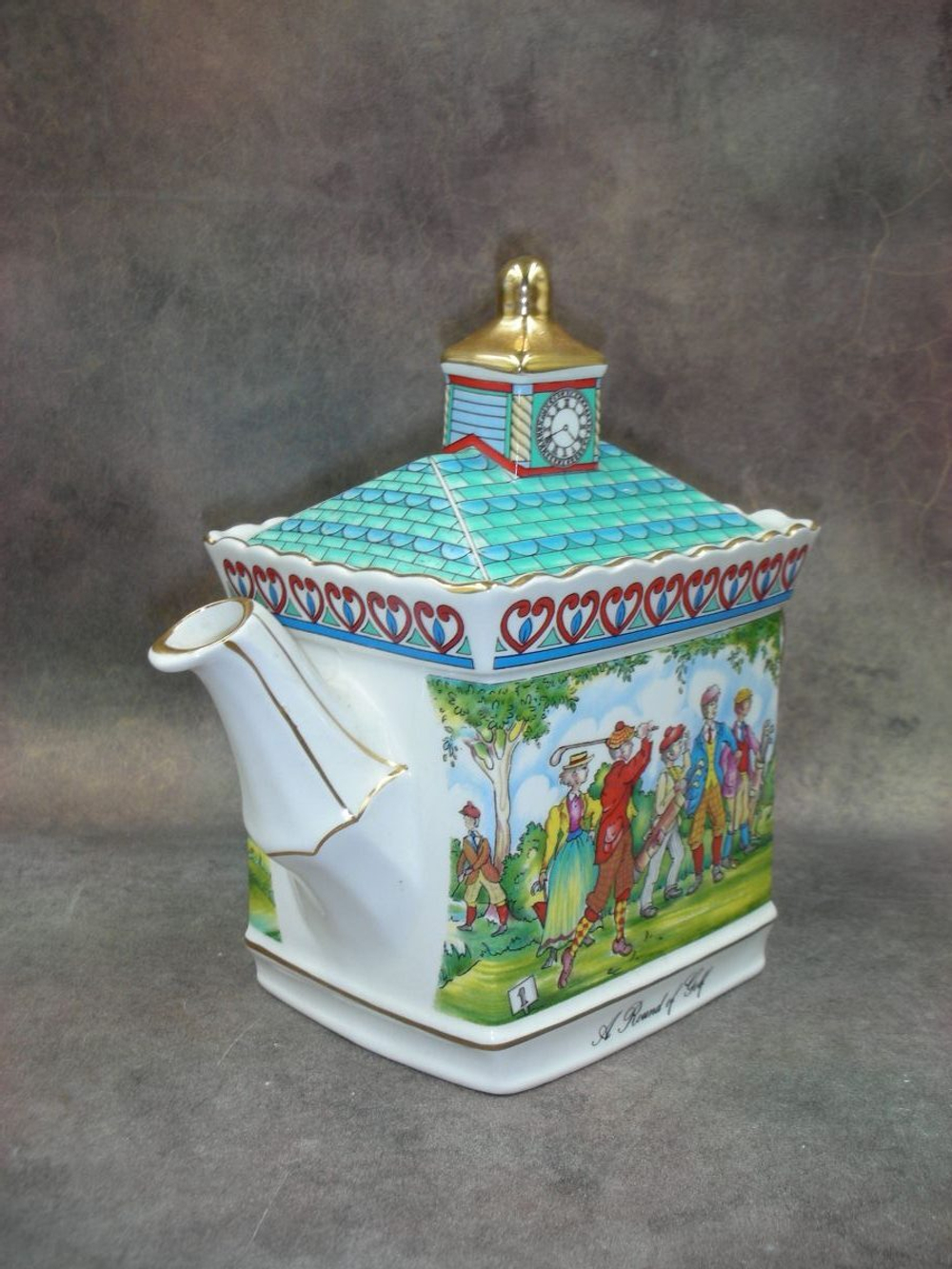 Фарфор. Заварочный чайник Раунд гольфа. SADLER. Англия