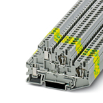 3033171 - STTBU 4-PE - Двухъярусная пружинная клемма