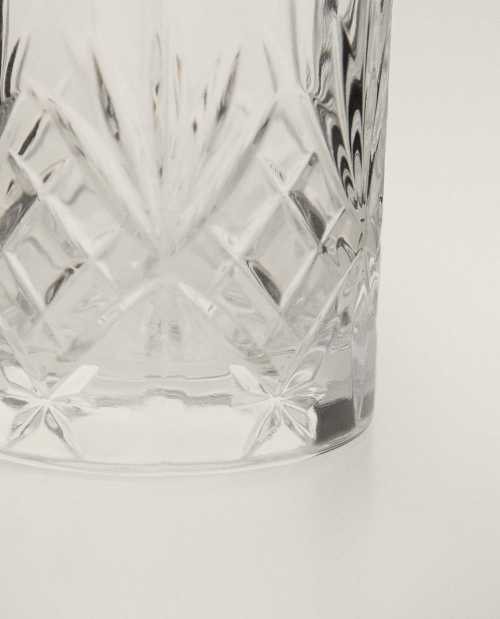 Zara Home рюмка из стекла, цвет прозрачный, 6 см