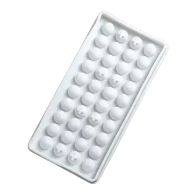 Форма "Шарики", 40 ячеек,фиолетовая