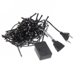 Гирлянда для дома НИТЬ «Твинкл Лайт» 3 м 100 ламп LED, черн.пров, 8 реж, IP-20. Синий (возможность соединения)