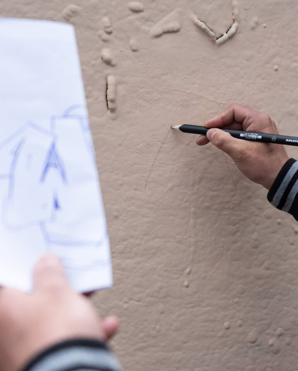 Карандаш MOLOTOW Wall Sketcher  1шт