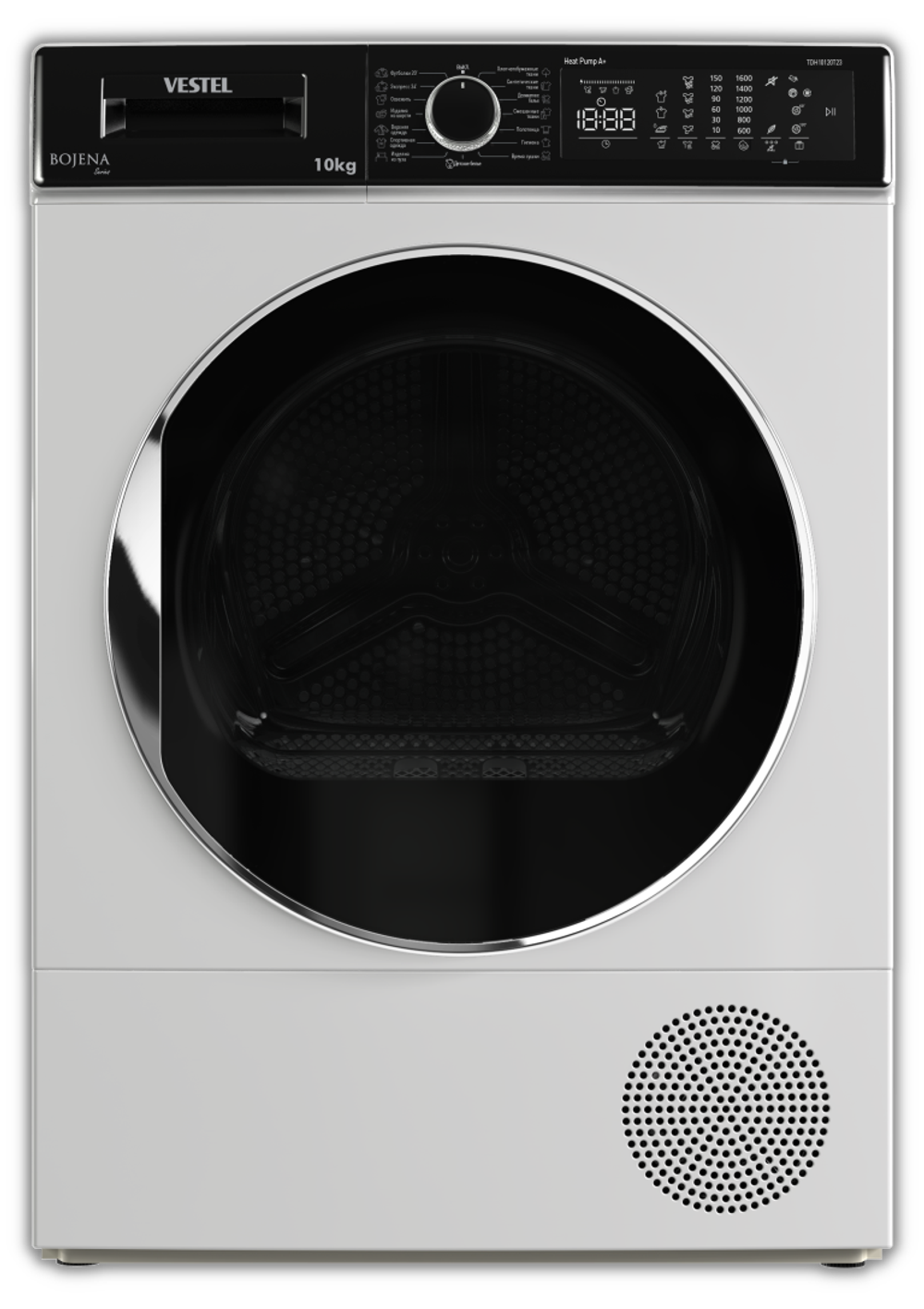 Сушильная машина с тепловым насосом. VESTEL Bojena TDH 10120 T23
