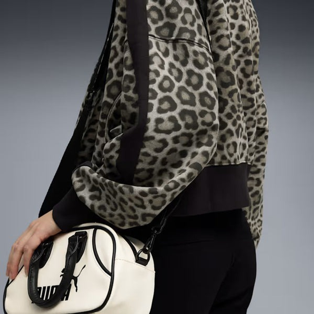 Толстовка женская PUMA T7 LEO LUXE AOP Over-Oversized Crew TR