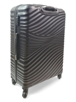 Большой чемодан Bon-Voyage Model Wave ABS, Черный, XL