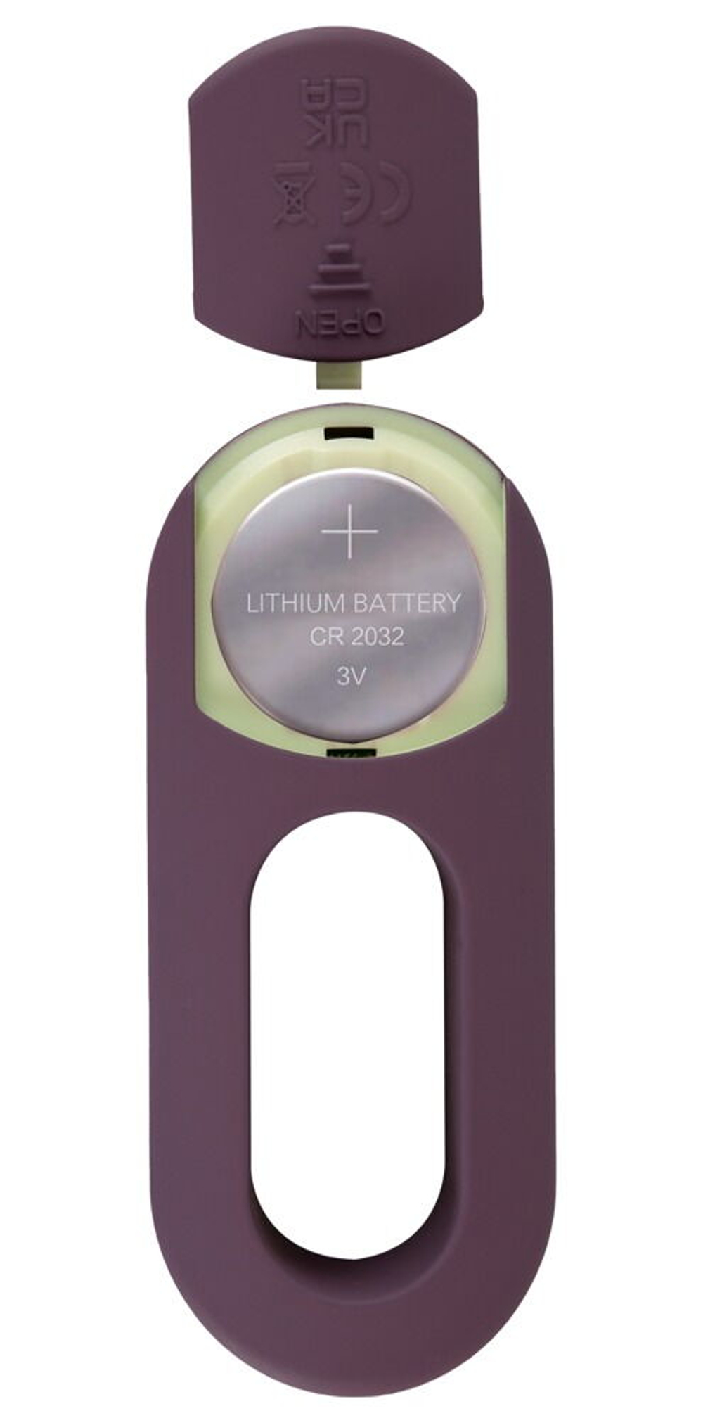 Фиолетовый вибратор для ношения в трусиках ARIVA RC Panty Vibrator (Цвет: фиолетовый)