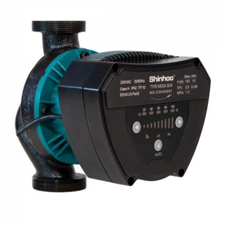 Регулируемые циркуляционные насосы Shinhoo MEGA и MEGA S