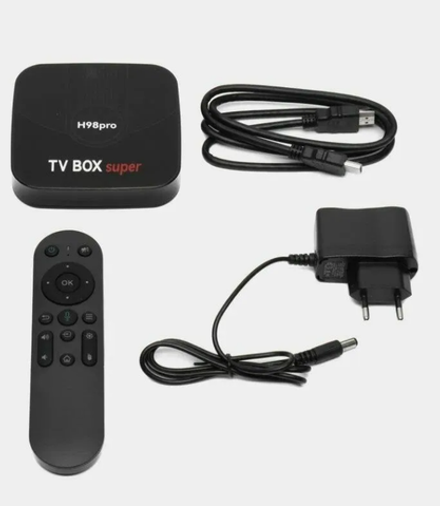 Приставка Смарт TV Box Андроид Q98 Pro TV BOX 4/64Гб (Amlogic S905Y4)