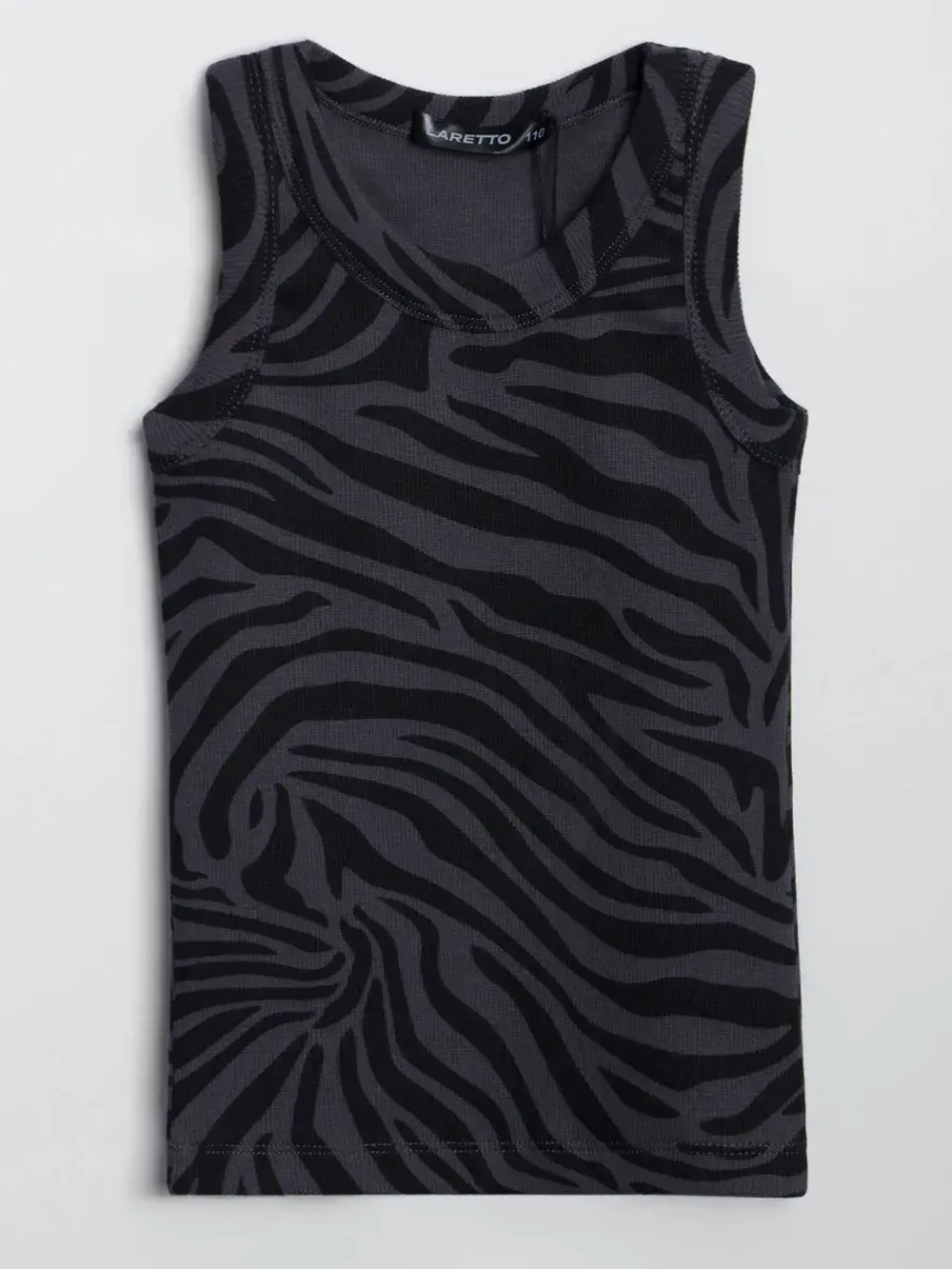 Майка для девочки на лето в рубчик