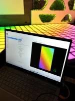 Интерактивный светодиодный пол «Арена Pixel battle»