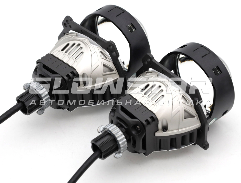 Билед модули Aozoom A11 2025 3.0 дюйма, 2 чипа, 5500K, 12V, 56W/64W, крепление 3R и съемное гаечное (комплект, 2шт)