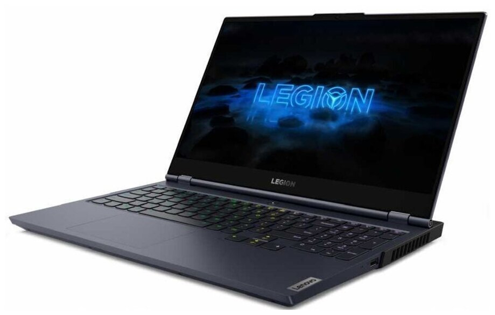 Ноутбук Lenovo Legion 7 16ACHg6 (82N6001LRK) 16"/AMD Ryzen 9 5900HX/RAM 32GB/SSD 1TB/NVIDIA RTX 3080 16GB/2560*1600/IPS/DOS/Подсветка кл-ры: RGB/черный. Состояние: B1