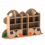 Комплект стеллажей ПОЛЯНКА с изображением