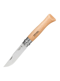 Нож Opinel №9,  нержавеющая сталь, рукоять из дерева бука, блистер, 001254