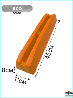 Кранец для причала малый /Отбойник причала белый (48 см)