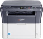 МФУ лазерное KYOCERA FS-1020MFP, ч/б, A4, черный/белый