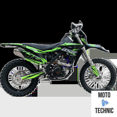 Кроссовый мотоцикл BSE Z7 Green Blast (015)