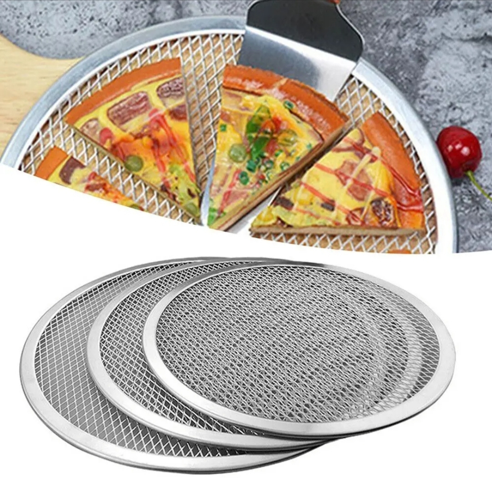Сетка для приготовления пиццы из алюминий "Aluminum Pizza Mesh Plate / Ningsheng" 25см/ 28см/ 30см/ 33см