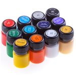 Краски акриловые по ткани Невская Палитра Декола, 12цв. по 20мл