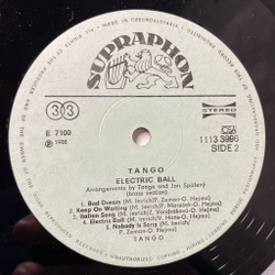 Винтажная виниловая пластинка LP Tango Electric Ball (Чехословакия 1986)