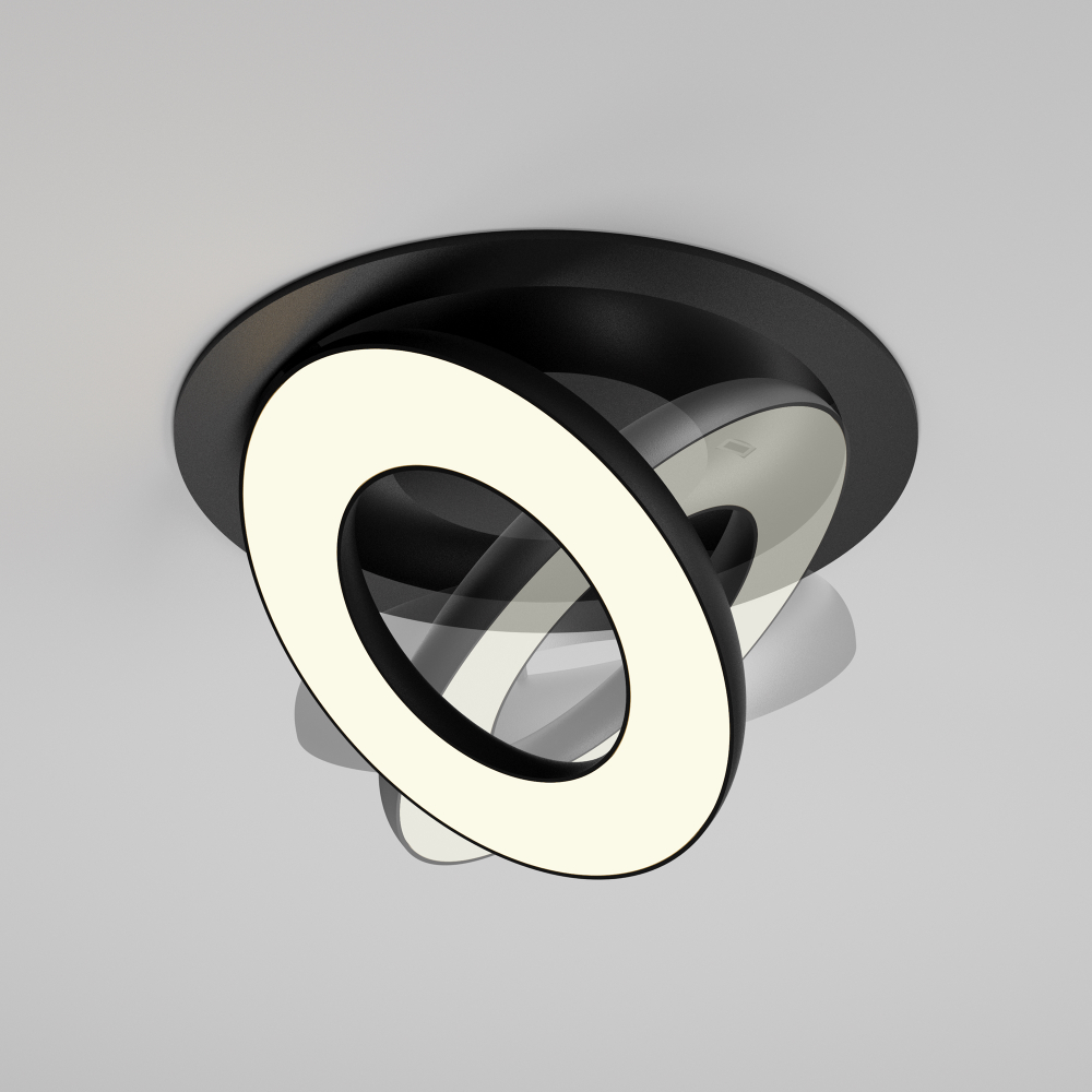 Встраиваемый светильник Technical DL102-12W3K-B