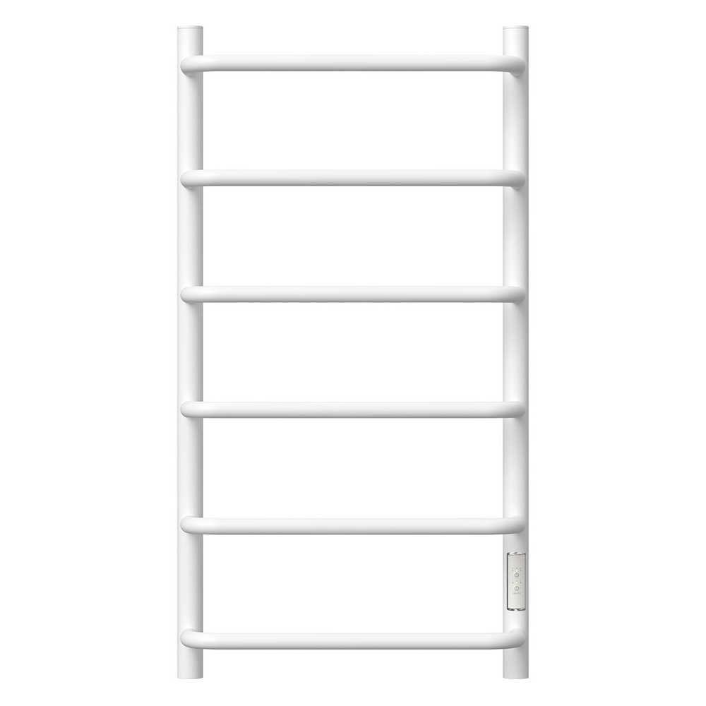 Полотенцесушитель электрический Point Ника PN08848W П6 400x800 диммер справа, белый